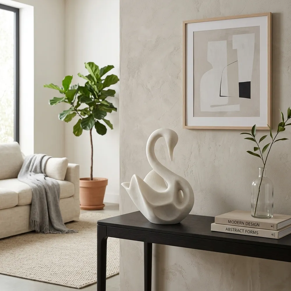 HINTONWAY WHITE DECOR 15 (IN)