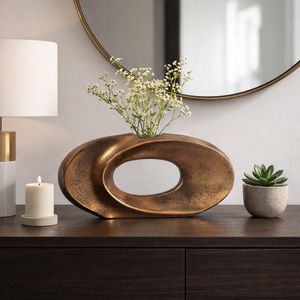 SARAHWELL BRONZE VASE 7 (IN) 12