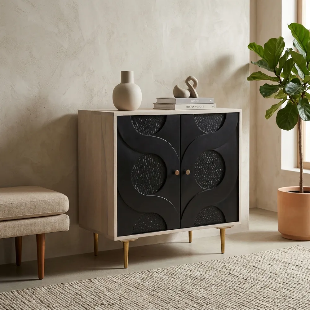 BENTONSTONE WHITE CABINET 31 (IN)