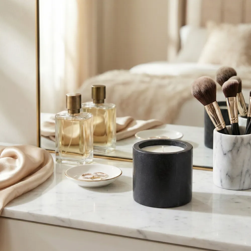 CASEYVALE GRAY CANDLE 5 (IN)