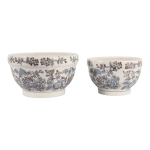 BONDVIEW SET OF 2 BLUE PLANTER 7 (IN) 1