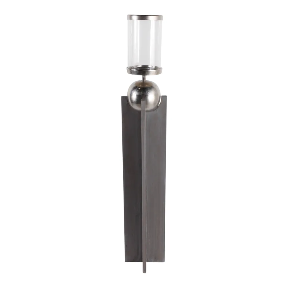 HOLDENSHAW GRAY CANDLE HOLDER 42 (IN)