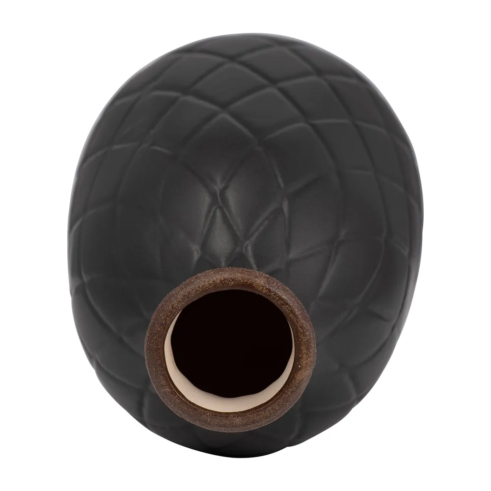 EMMONSFORD BLACK VASE 9 (IN)