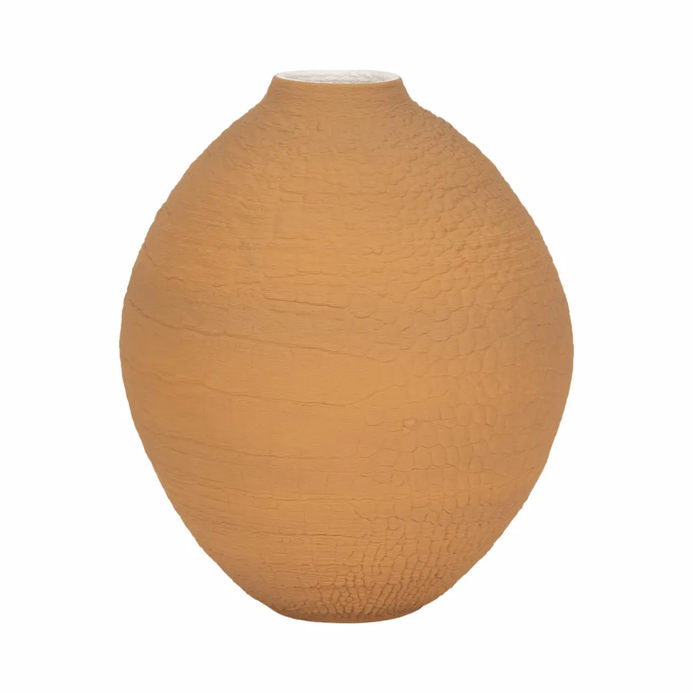 HOLLISMOOR YELLOW VASE 18 (IN)