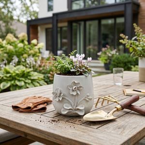 VINSONRUN IVORY PLANTER 6 (IN) 11