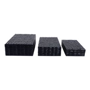 BROCKWOOD SET OF 3 BLUE BOXES 4 (IN) 5
