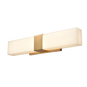 Reciprocate 25'' Wide 2-Light Vanity Light - Aged Brass 2
