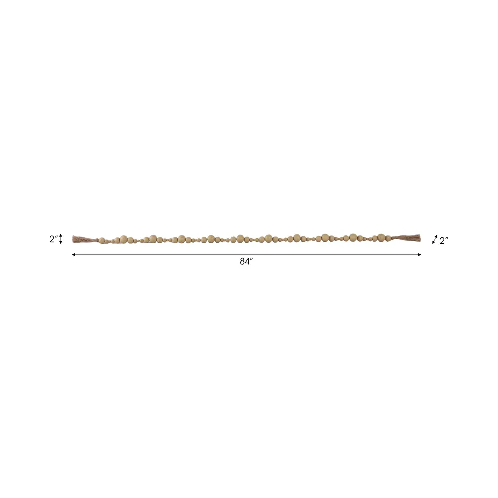 DUNEFORD IVORY BEAD 2 (IN)