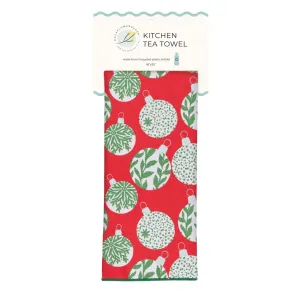 Scandi Ornaments Eco Kitchen Tea Towel 5