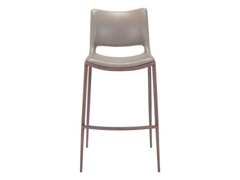 Ace Barstool Brown & Walnut 4
