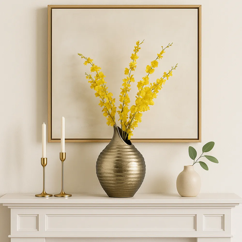 CANTONHAVEN GOLD VASE 16 (IN)