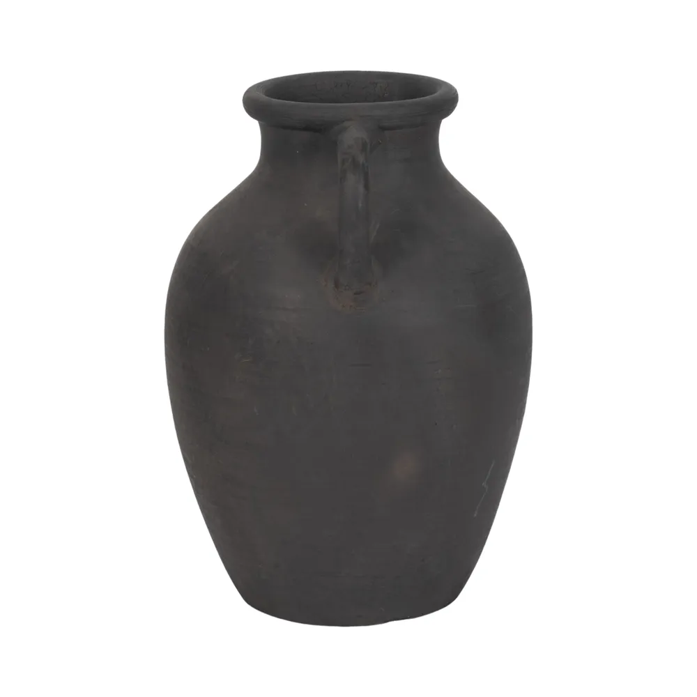 DRAKEWELL BLACK VASE 13 (IN)