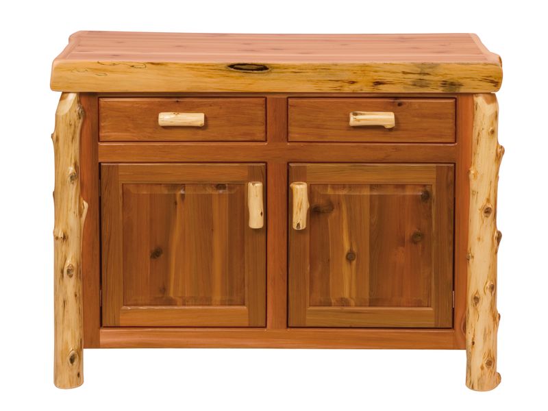 Cedar Log 48-inch Buffet - Coffee 2