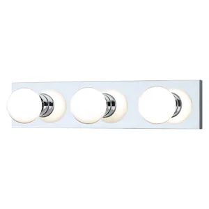 Vanity Strips 18'' Wide 3-Light Vanity Light - Chrome 1