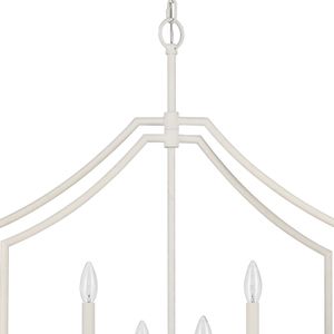 Continuance 26'' Wide 6-Light Pendant - White Coral 3