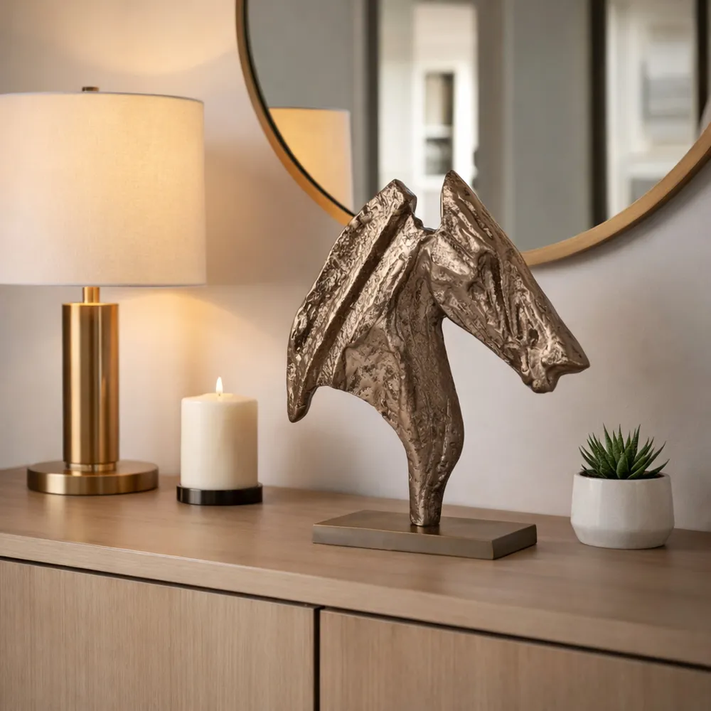 HAYWOODBROOK GOLD DECOR 18 (IN)