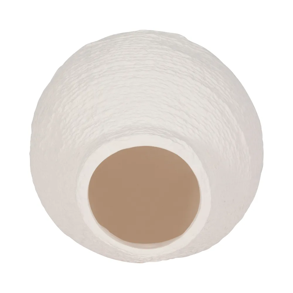 DENNINGHOLM WHITE VASE 7 (IN)