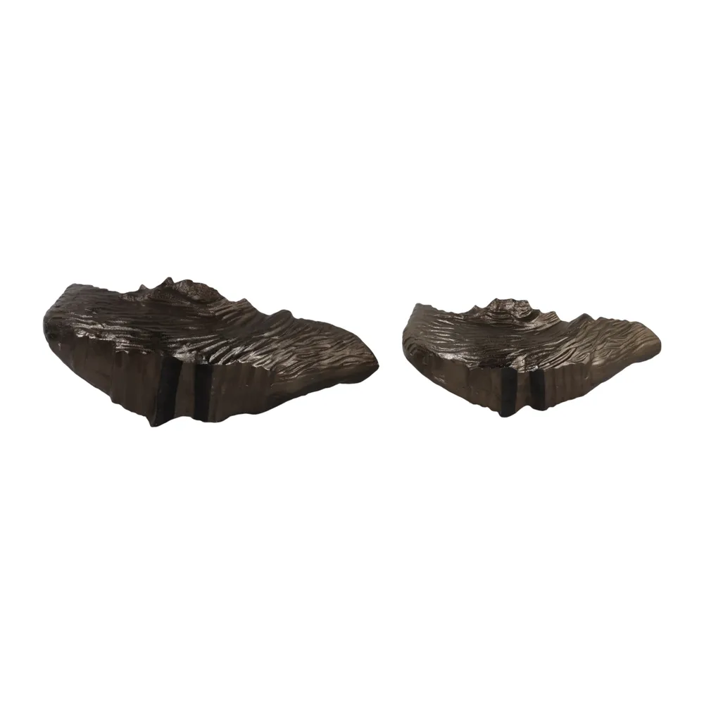 HAYFORDWOOD SET OF 2 BRONZE BOWLS 11 (IN)