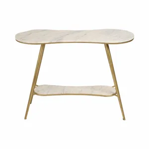 40" ALLESSA MARBLE CONSOLE TABLE 3