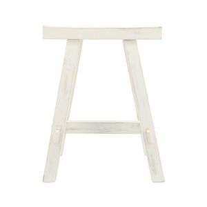 DRAYTONLAND WHITE STOOL 20 (IN) 3