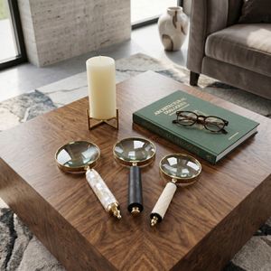DUNLAPSTONE SET OF 3 WHITE DECOR 10 (IN) 2
