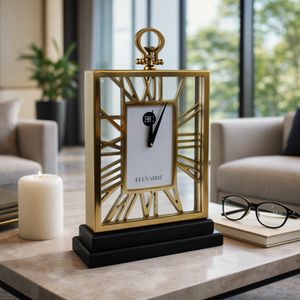 LARKHAVEN GOLD CLOCK 17 (IN) 11