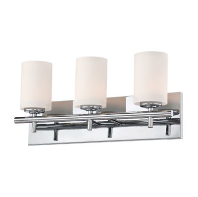 Barro 19'' Wide 3-Light Vanity Light - Chrome