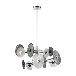 Dream Catcher 37'' Wide Integrated LED Chandelier - Chrome 2
