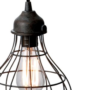 Wire 6'' Wide 1-Light Mini Pendant - Oil Rubbed Bronze 5