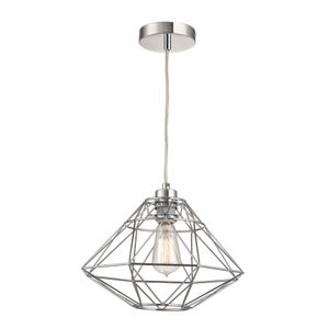 Paradigm 13'' Wide 1-Light Pendant - Chrome 1