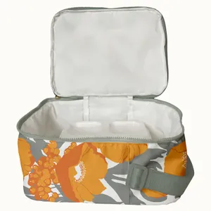 Icelandic Poppies Gold Lunch Tote 3