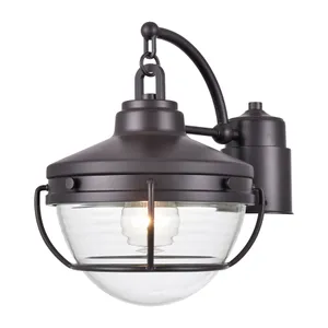 Eastport 12″ High 1-Light Outdoor Post Light - Oil Rubbed Bronze 1