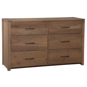 re.curated Six Drawer Dresser - 60-inch - Premium 1