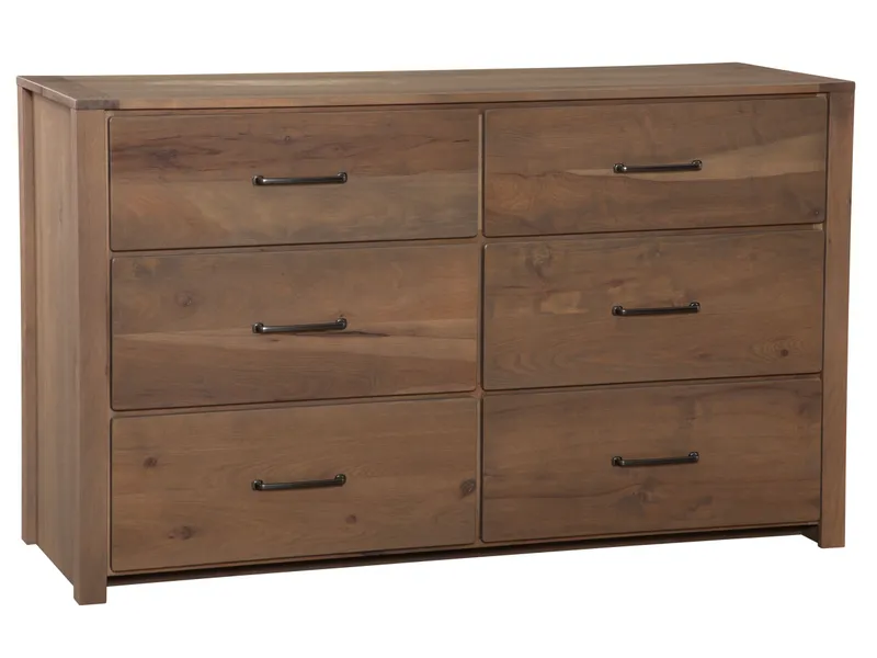 re.curated Six Drawer Dresser - 60-inch - Premium 1