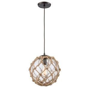Coastal Inlet 11'' Wide 1-Light Mini Pendant - Oil Rubbed Bronze 1