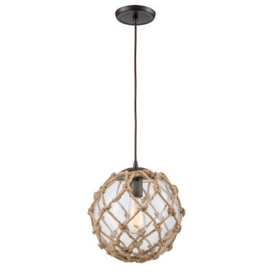 Coastal Inlet 11'' Wide 1-Light Mini Pendant - Oil Rubbed Bronze