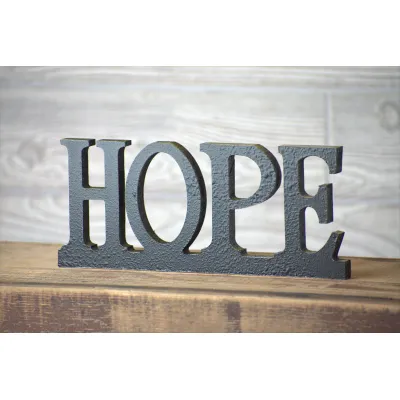 Bumpy Words HOPE 3ast 4.5in
