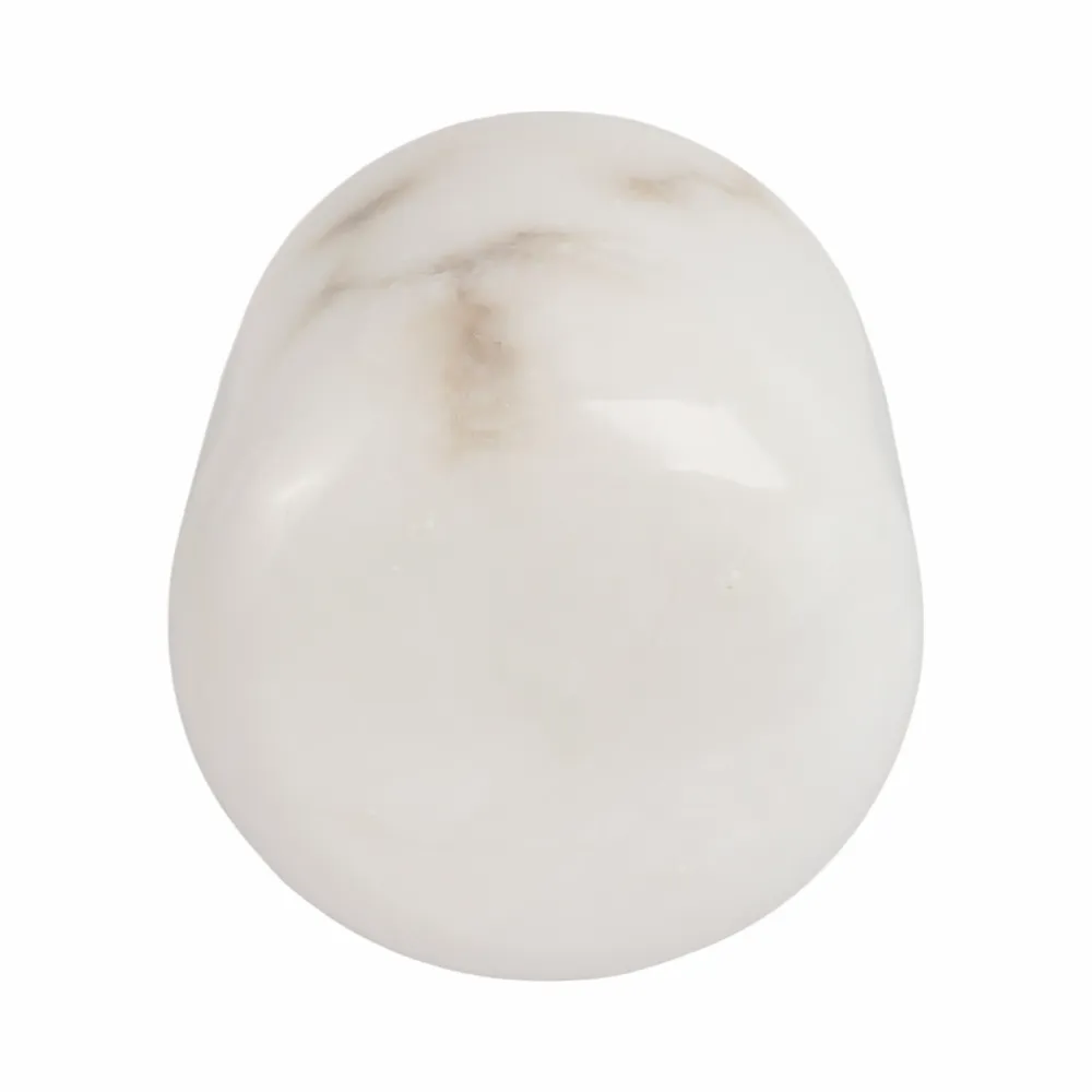 ALCOTTWELL WHITE VASE 8 (IN)