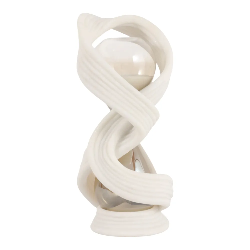 DENVERBEACH WHITE HOURGLASS 12 (IN)