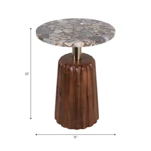ELGINSHAW BROWN TABLE 22 (IN) 10