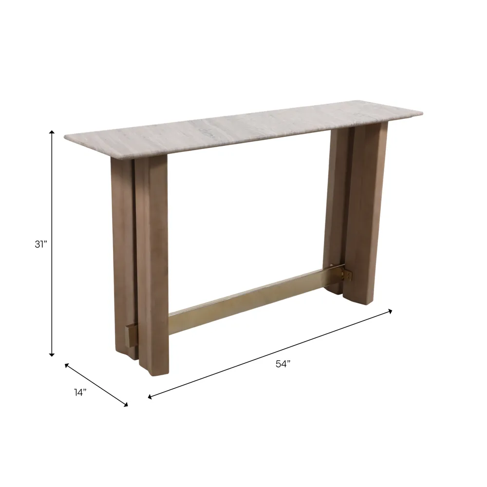 BRICEHOLM BROWN CONSOLE 31 (IN)