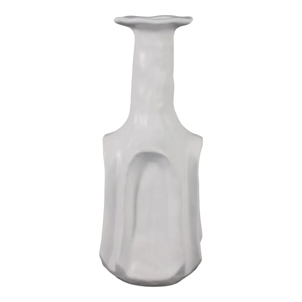 DAWSONWELL WHITE VASE 18 (IN)