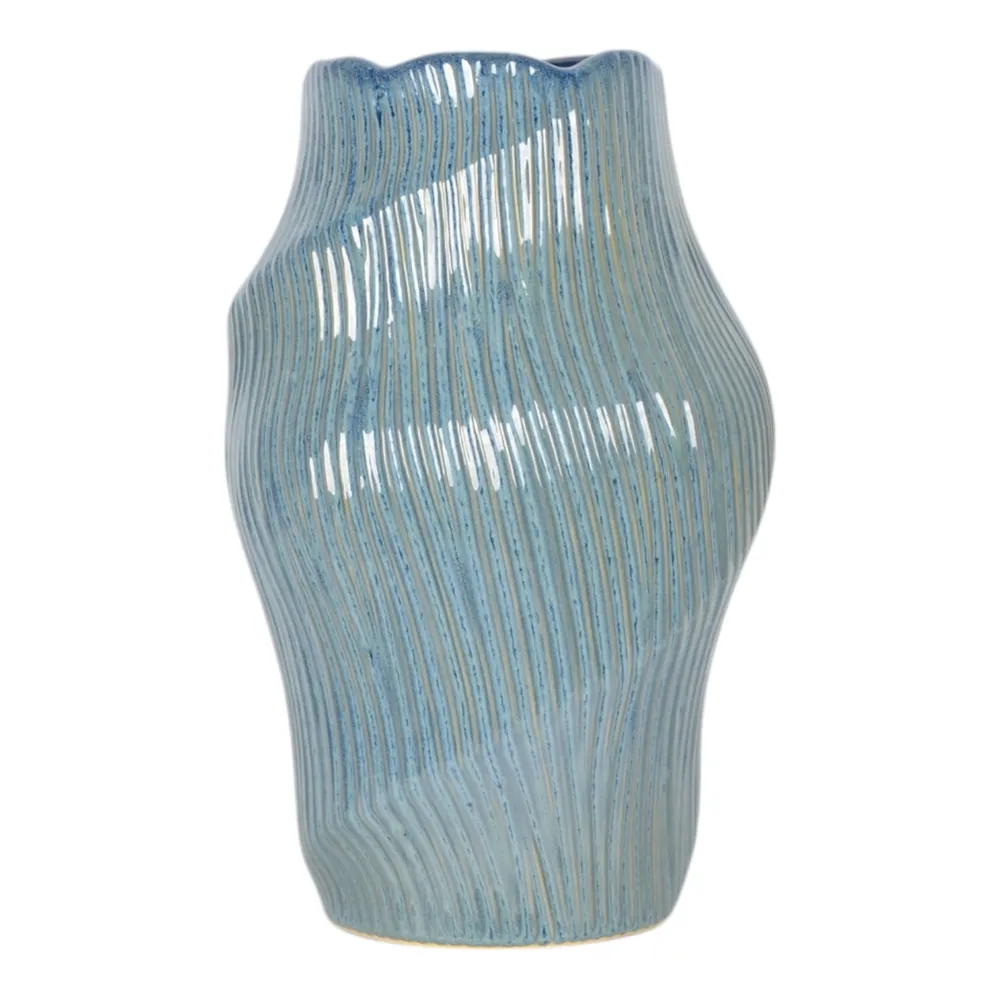 DORSEYSTONE BLUE VASE 17 (IN)
