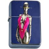 CHROME BLINKING BIKINI LIGHTER - ASST 1
