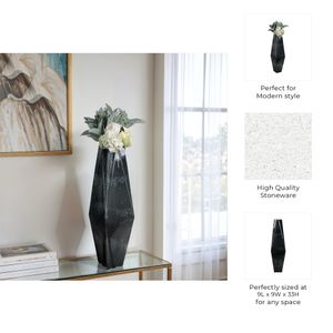 CAXTONCROSS GRAY VASE 33 (IN) 10