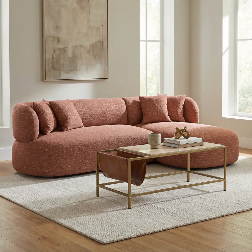 Altalen Coffee Table Brass