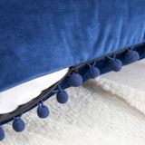 Alaundra Tassels Reversible Throw Pillow 3