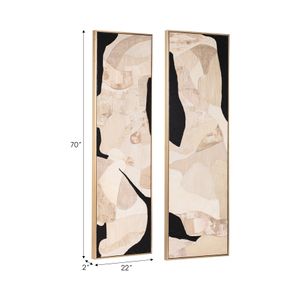 WARDWORTH SET OF 2 IVORY ART 2 (IN) 7