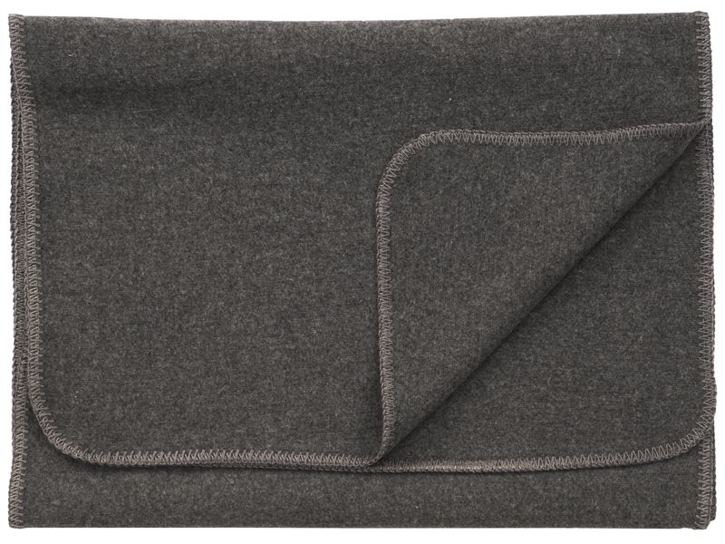 Solid Greystone - Bed Scarf - Queen - 88x20 1