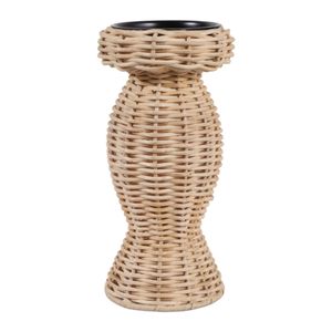 FINTONVIEW BROWN CANDLE HOLDER 10 (IN) 4